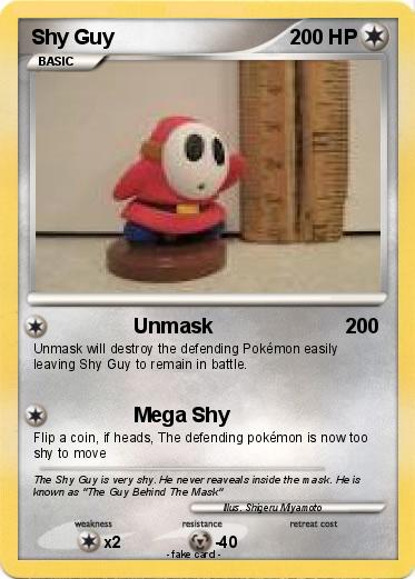 Pokemon Shy Guy