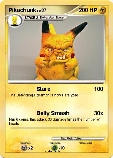 Pokemon Pikachunk