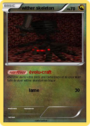 Pokemon wither skeleton