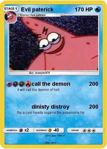 Pokemon Evil paterick