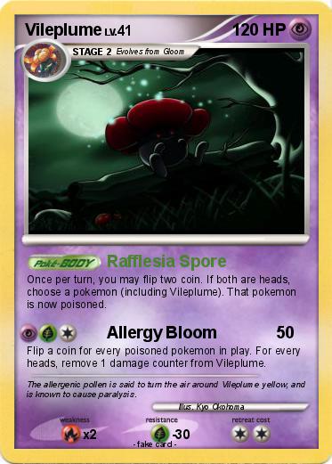 Pokemon Vileplume
