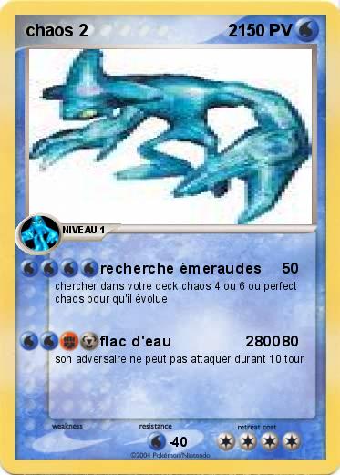 Pokemon chaos 2                              2