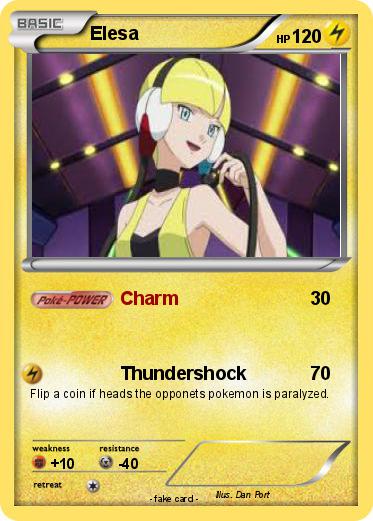 Pokemon Elesa