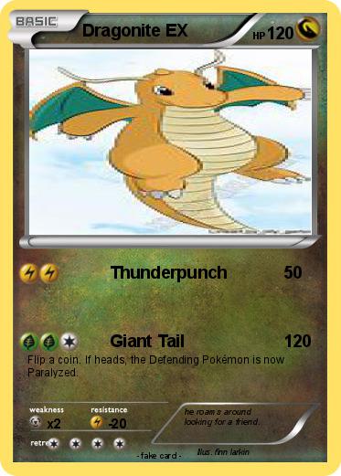 Pokemon Dragonite EX
