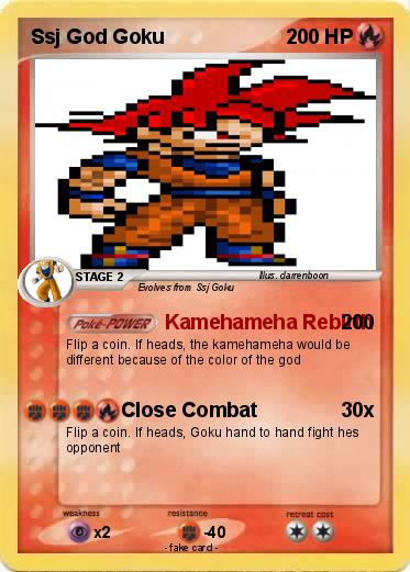 Pokemon Ssj God Goku