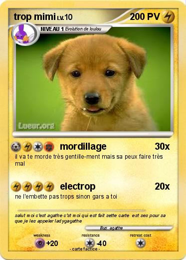 Pokemon trop mimi