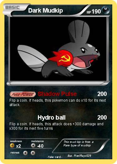Pokemon Dark Mudkip