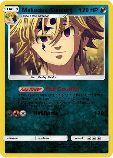 Pokemon Meliodas (Demon)