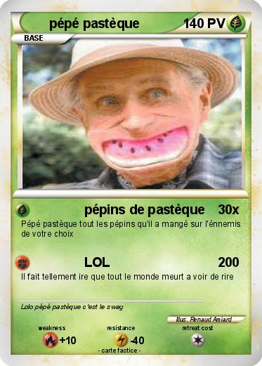 Pokemon pépé pastèque
