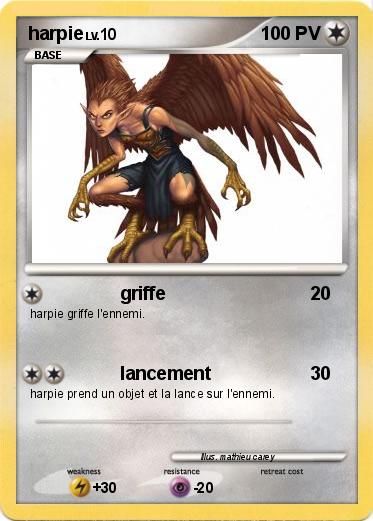 Pokemon harpie