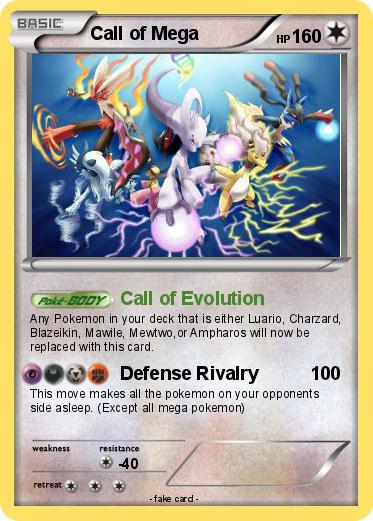 Pokemon Call of Mega