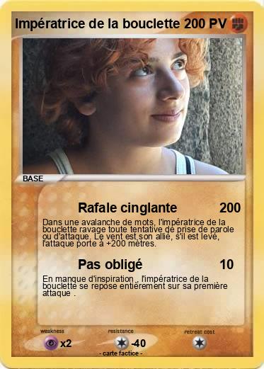Pokemon Impératrice de la bouclette