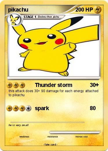Pokemon pikachu