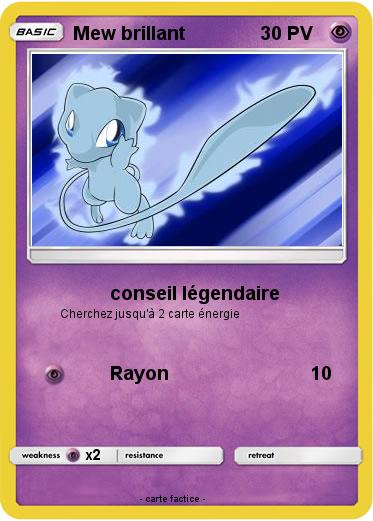 Pokemon Mew brillant
