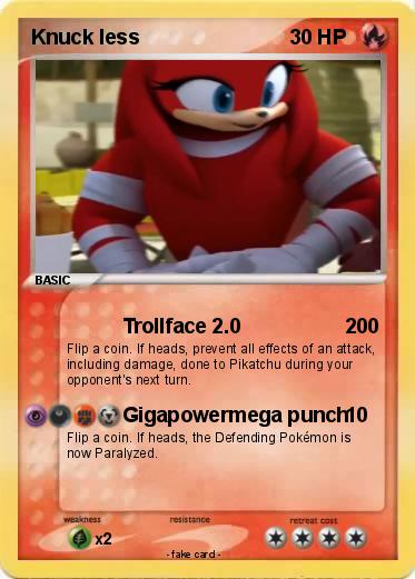 Pokemon Knuck less