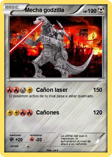 Pokemon Mecha godzilla