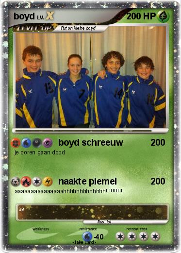 Pokemon boyd