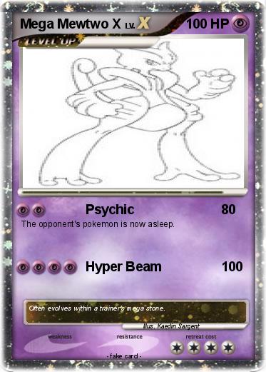 Pokemon Mega Mewtwo X