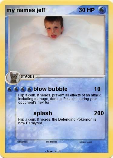 Pokemon my names jeff