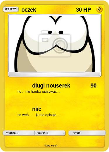 Pokemon oczek