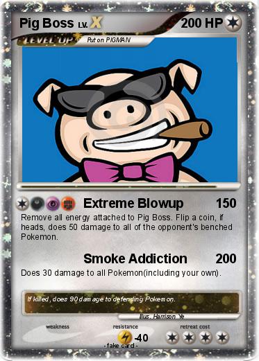 Pokemon Pig Boss