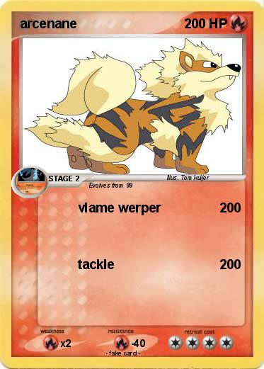 Pokemon arcenane