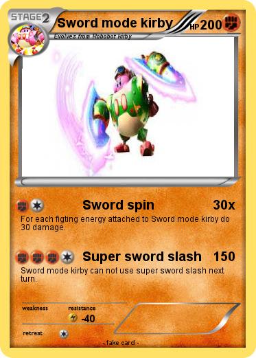 Pokemon Sword mode kirby