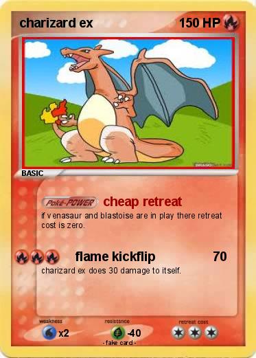 Pokemon charizard ex