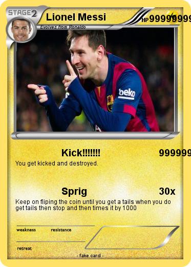 Pokemon Lionel Messi