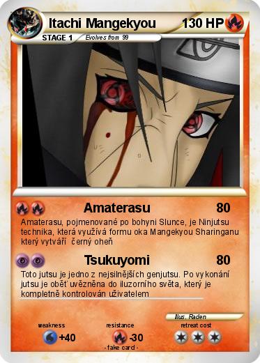 Pokemon Itachi Mangekyou