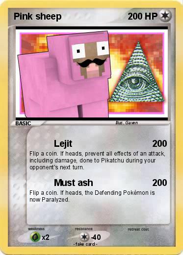 Pokemon Pink sheep