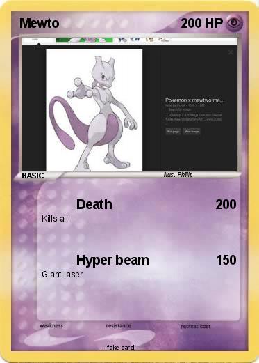Pokemon Mewto