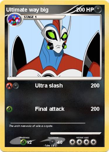 Pokemon Ultimate way big