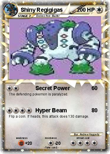 Pokemon Shiny Regigigas