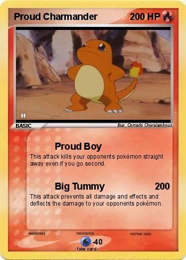 Pokemon Proud Charmander