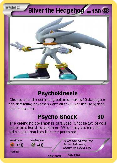 Pokemon Silver the Hedgehog