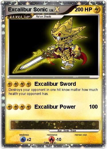 Pokemon Excalibur Sonic