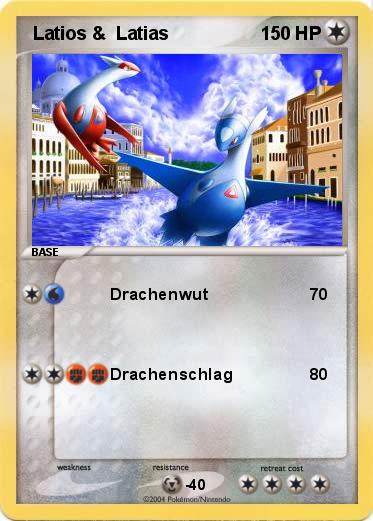Pokemon  Latios &  Latias 