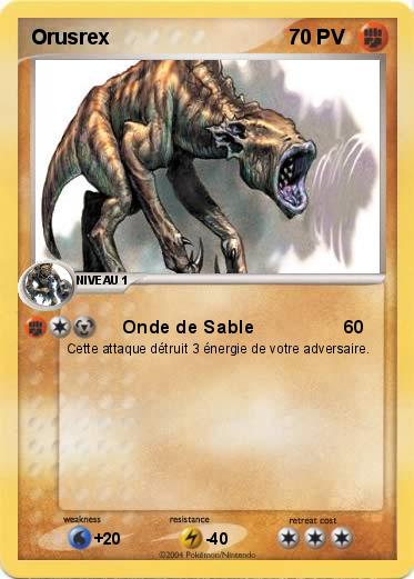 Pokemon Orusrex