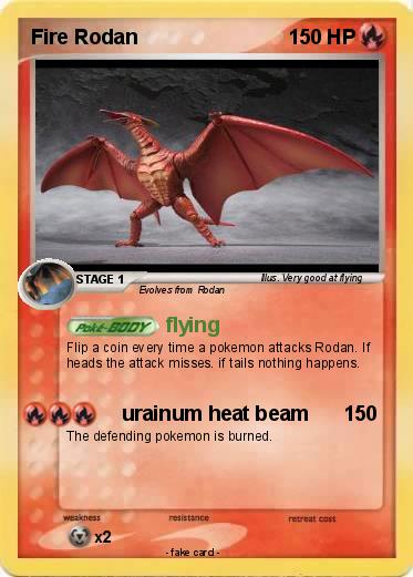 Pokemon Fire Rodan
