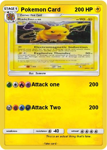 Pokemon Pokemon Card