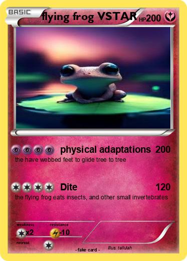 Pokemon flying frog VSTAR