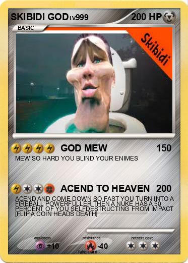 Pokemon SKIBIDI GOD