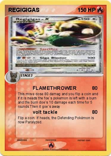 Pokemon REGIGIGAS