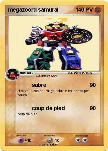 Pokemon megazoord samurai