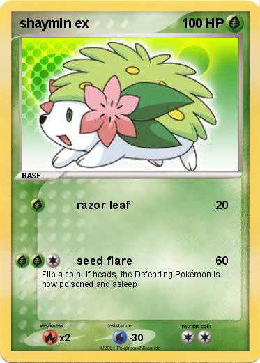 Pokemon shaymin ex