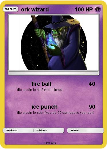 Pokemon ork wizard