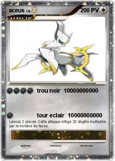 Pokemon aceus