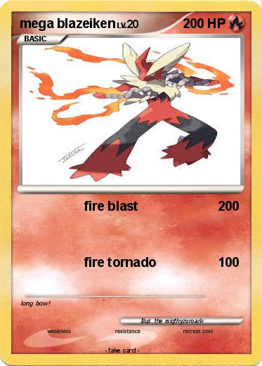 Pokemon mega blazeiken