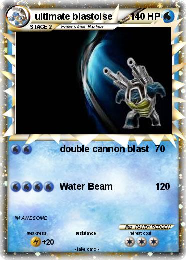Pokemon ultimate blastoise